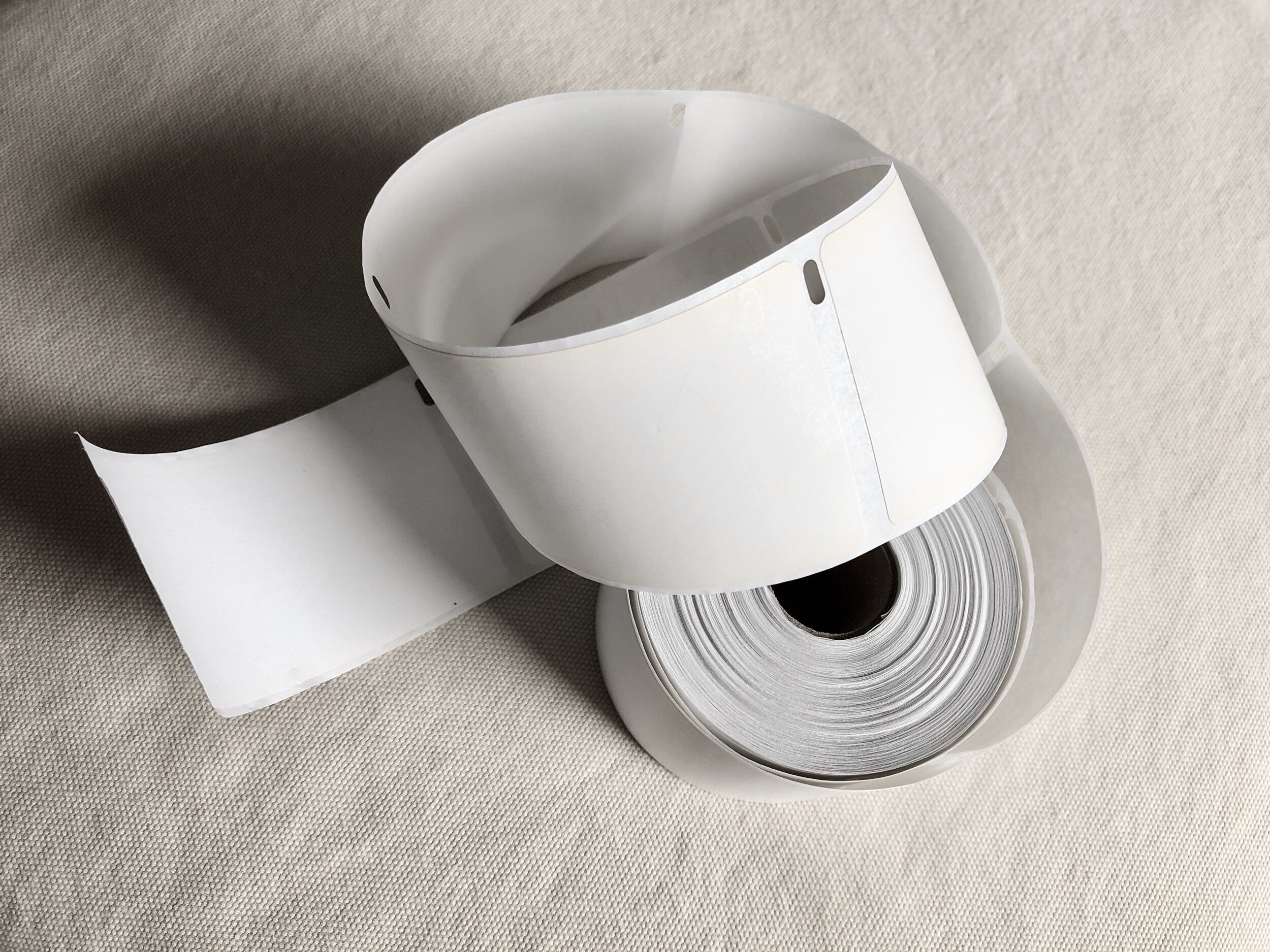 Compostable Dissolvable Direct Thermal Printer Labels